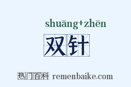 双针是什么意思的图片